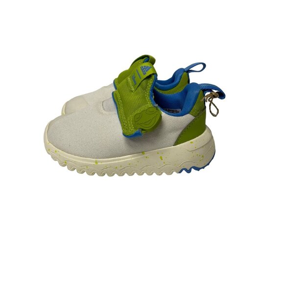 Adidas X Disney Muppets Sneakers Kermit Frog Easy Slip On Shoes Toddler 6 NEW - Picture 3 of 9